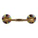 Rangoli Ceramic Bridge Handle